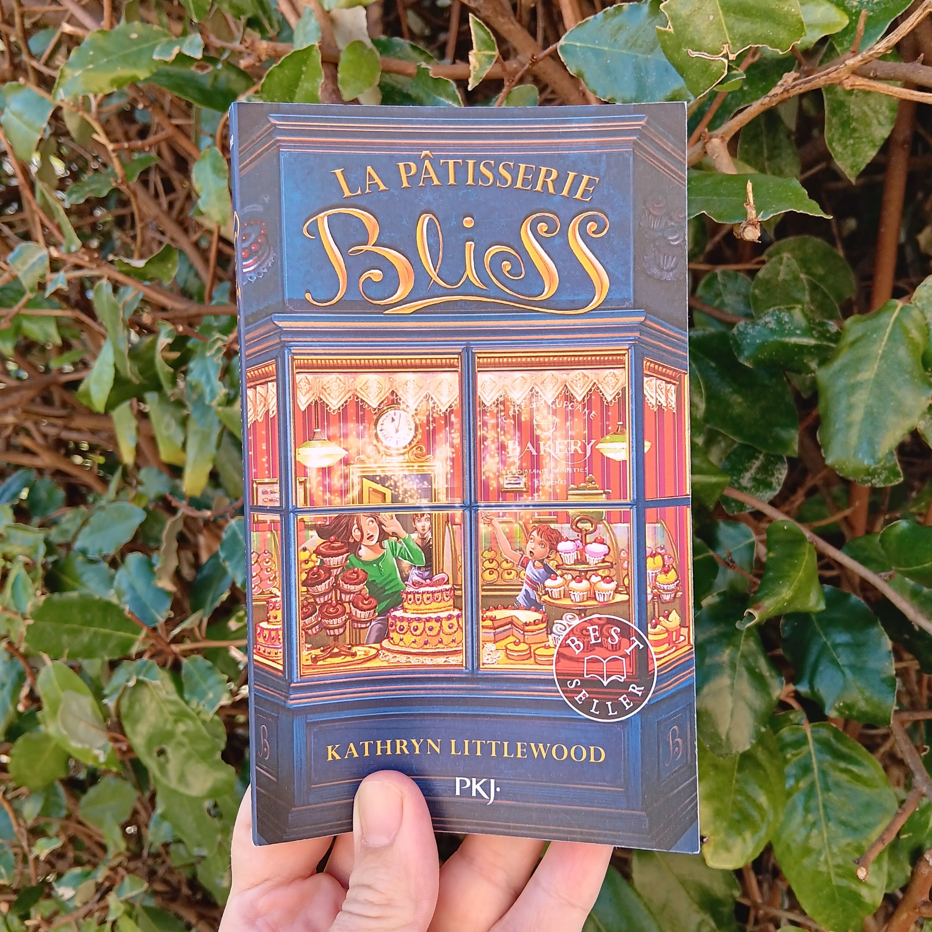 Photo du roman La Pâtisserie Bliss de Kathryn Littlewood sur le blog Aujourd'hui je m'aime d'Isa Pernot