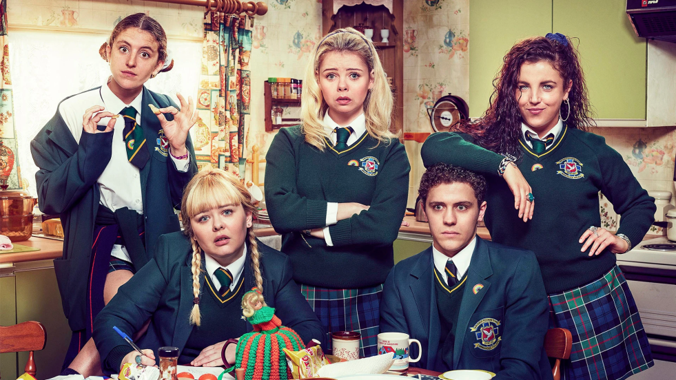 Promo picture for the TV series Derry Girls